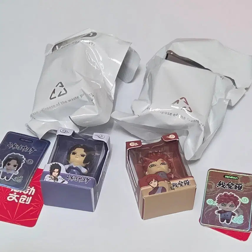 [BUNJANG] Naruto Mini Rice Ball Figures Bundle (9 pcs) / 나루토 쌀알 피규어 미니 9개 일괄