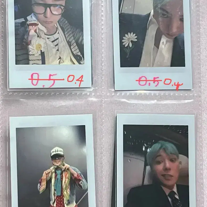 [BUNJANG] G-Dragon TOP Photocard Bundle Set / 지드래곤 탑 포카