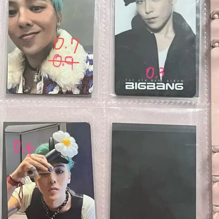 [BUNJANG] G-Dragon TOP Photocard Bundle Set / 지드래곤 탑 포카