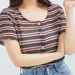 [SOLD OUT] 로엠 멀티 스트라이프 가디건 (95,m)