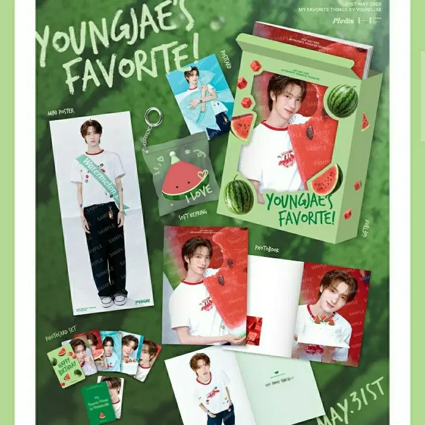 [BUNJANG] TWS Youngjae Birthday Box Confetti Set / 컨페티덤) 투어스 영재 생일박스 생일키트 tws