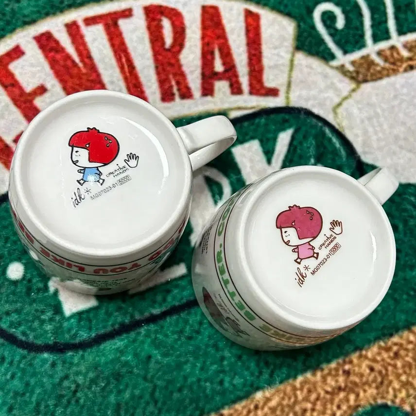 [BUNJANG] Vintage Strawberry Glass Mug Cup / 고전문구 딸기가 좋아 딸기 머그컵 유리컵 빈티지 컵