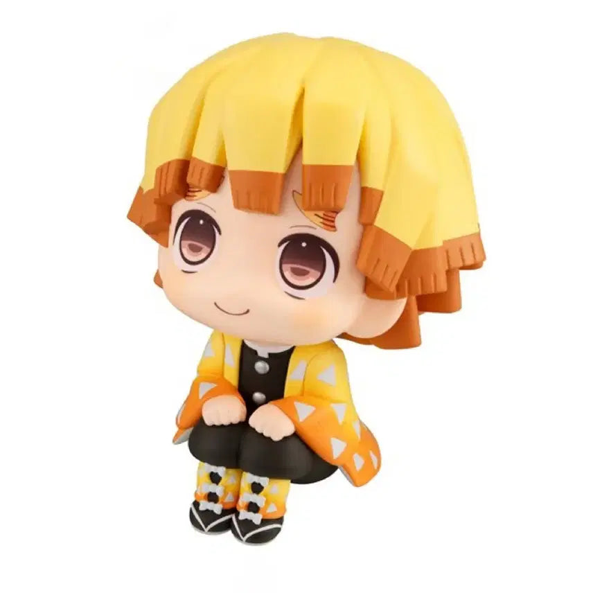 [BUNJANG] Demon Slayer Zenitsu Look Up Figure (Smiling Version) - Sealed / [미개봉] 귀멸의 칼날 젠이츠 룩업 방긋 버전
