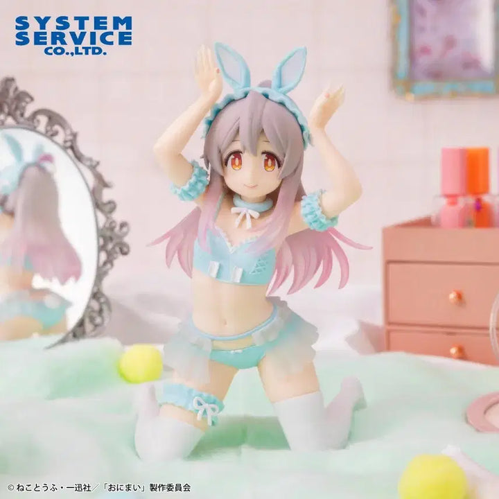 [BUNJANG] Onimai Oyama Mahiro Pastel Bunny Blue Ver. Figure / 오빠는 끝 오니마이 오야마 마히로 파스텔 바니 블루ver
