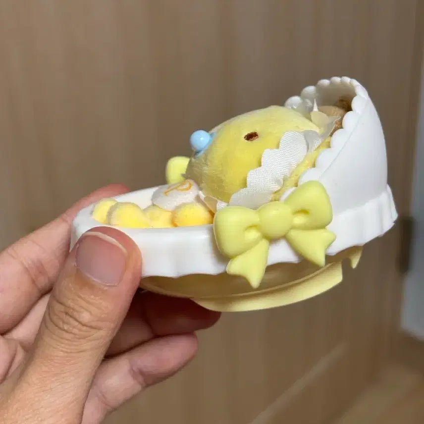 [BUNJANG] Sanrio Baby Pompompurin Cradle Mascot / 일본 정품)23 산리오 베이비 폼폼푸린 요람 마스코트 싸게 팔아요