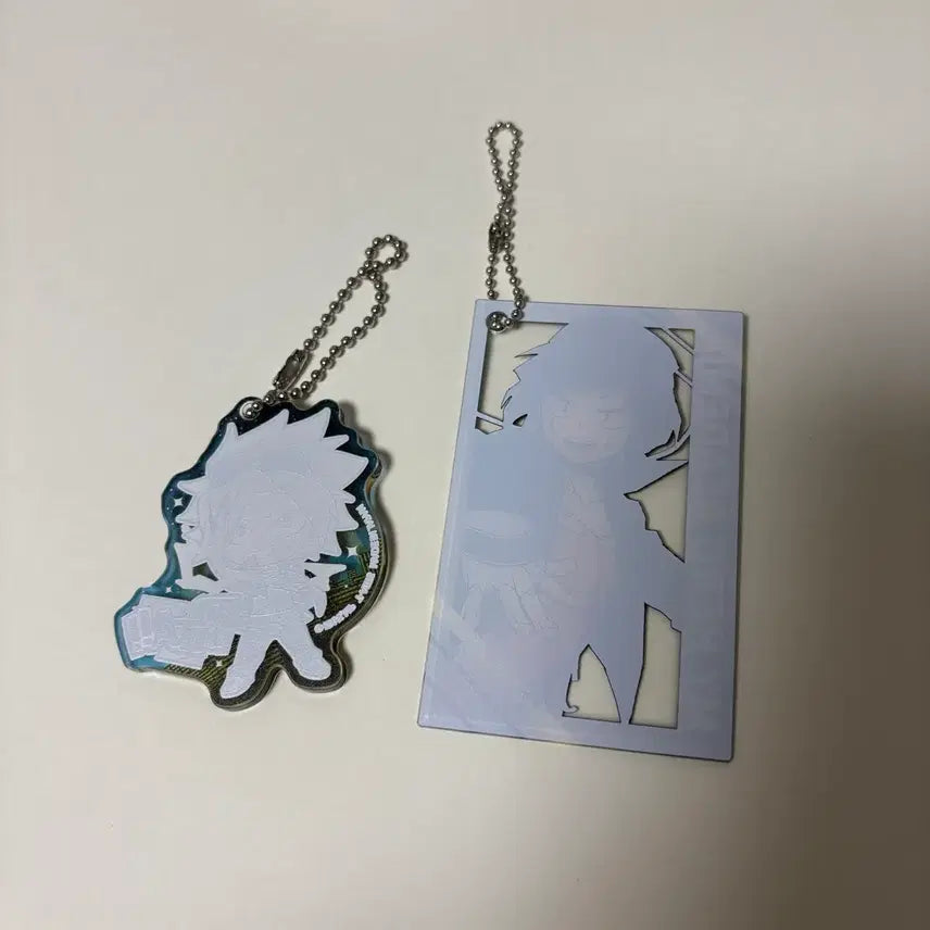 [BUNJANG] My Hero Academia Kaminari Jiro Acrylic Keyring Set / (일괄) 나히아 히로아카 굿즈 카미나리 지로 아크릴 피타 키링
