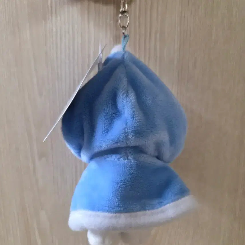 [BUNJANG] Peanuts Snoopy Cloak Keychain - Blue / 피너츠 스누피 망토 키링