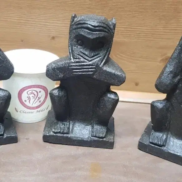 [BUNJANG] Hongshan Culture Black Jade Monkey &