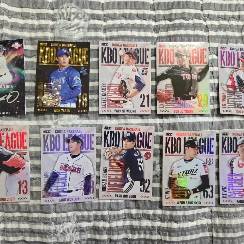 [BUNJANG] KBO Baseball Cards / 25 KBO 카드