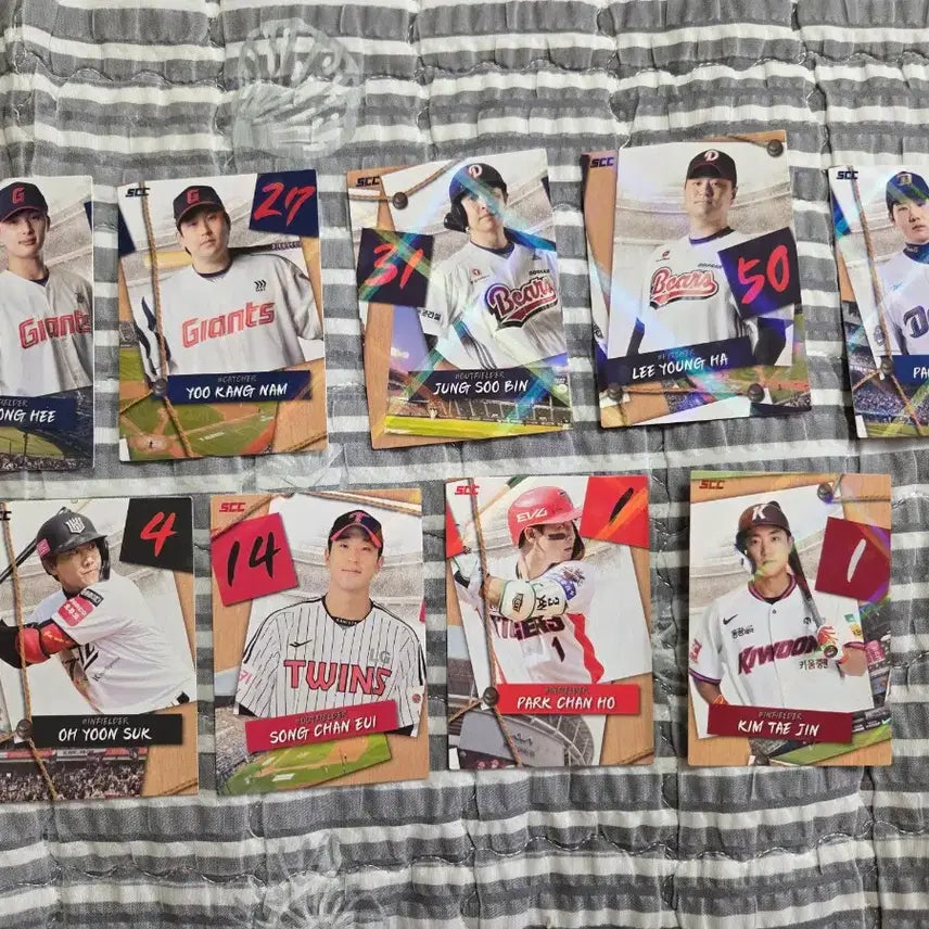 [BUNJANG] KBO Baseball Cards / 25 KBO 카드