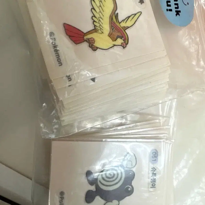 [BUNJANG] Pokemon Stickers (Sealed &amp; Unsealed) / 포켓몬띠부띠부씰 미개봉.