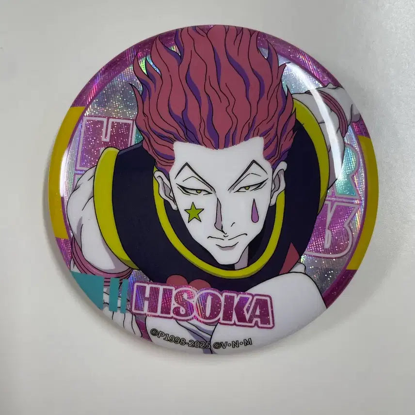 [BUNJANG] Hunter x Hunter Hisoka Can Badge / 헌터x헌터 헌헌 히소카 캔뱃지