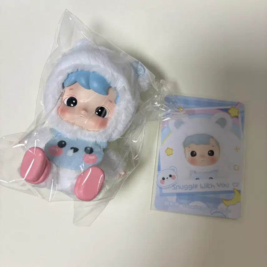 [BUNJANG] POP MART Hachi Pupu Arctic Bear Figure / 팝마트 하치푸푸 동물 북극곰 인형 피규어