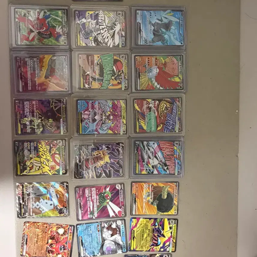 [BUNJANG] Pokemon Trading Cards Bundle Set (SR, MA, RR, AR Grades) / 포켓몬카드 23장 일괄 sr,ma,rr,ar
