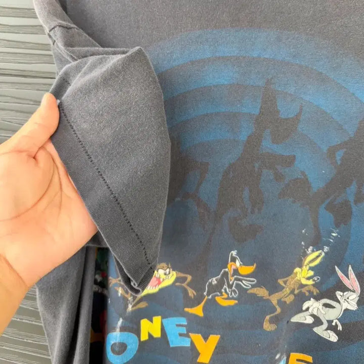 [BUNJANG] 90s Looney Tunes Vintage Graphic T-Shirt / 90s looney tunes 루니튠즈 빈티지 그래픽 티셔츠