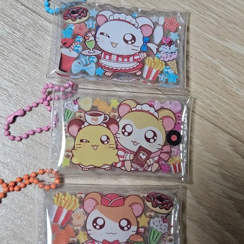 [BUNJANG] Hamtaro Acrylic Mini Pouch Gachapon / 방가방가 햄토리 아크릴 미니파우치 가챠