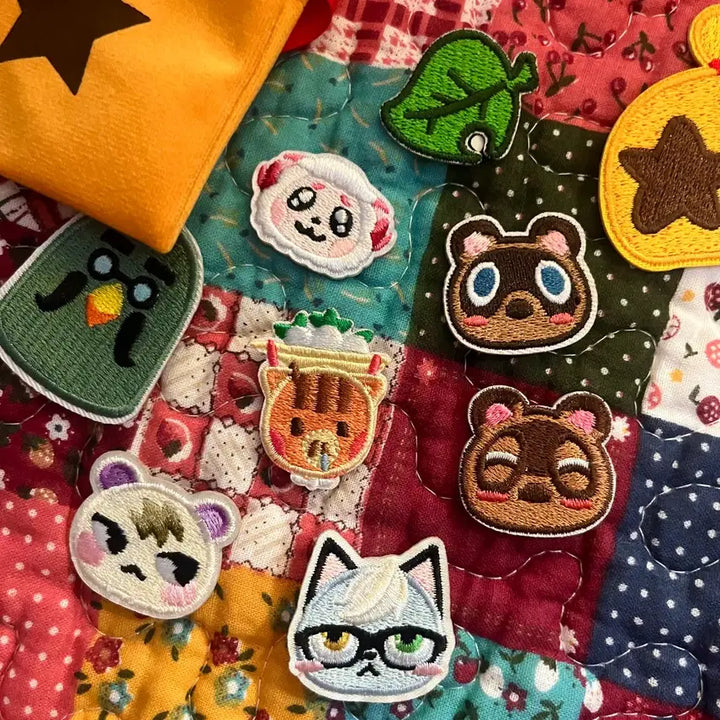 [BUNJANG] Animal Crossing Wappen Patch Set / 동물의숲 와펜 패치 판매 모동숲 인형 피규어 제일복권 쿠지