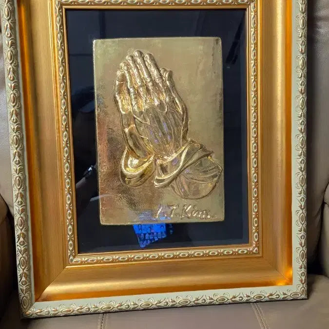 [BUNJANG] Kim Il-tae "Praying Hands" Artwork, No. 3 / 김일태 화백 기도하는손 작품 3호