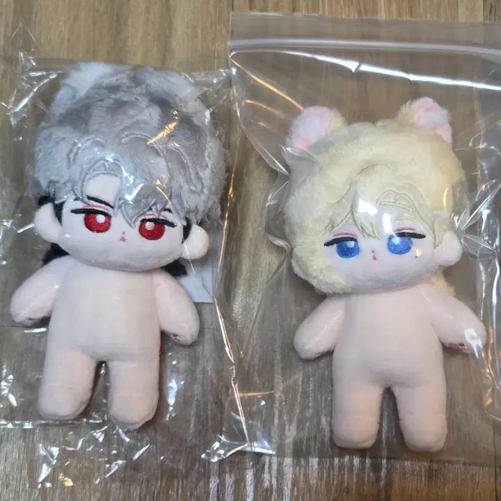 [BUNJANG] PLAVE Non-Official Plush Dolls Naguri &amp; Eunguri / 플레이브 비공굿 인형 놔굴이 은굴이