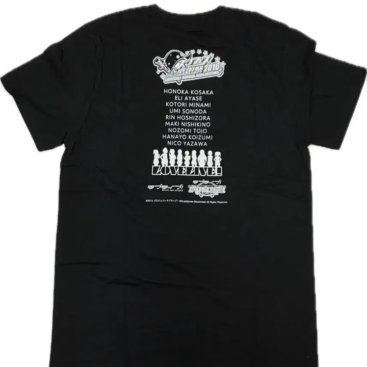 [BUNJANG] Love Live! 2016 Official T-Shirt / [ 새상품 ] 러브라이브 2016 공식 반팔티셔츠