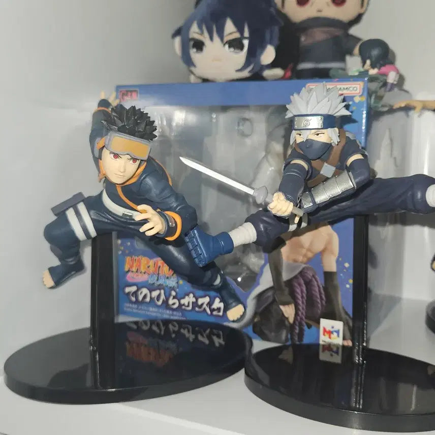 [BUNJANG] Vibration Stars Chibi Obito Kakashi Figure Bundle Set (Box Included) / 박스 O 바이브레이션 스타즈 치비 오비토 카카시 피규어 일괄