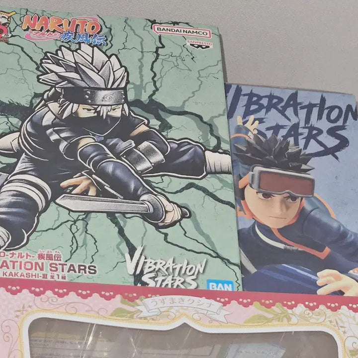 [BUNJANG] Vibration Stars Chibi Obito Kakashi Figure Bundle Set (Box Included) / 박스 O 바이브레이션 스타즈 치비 오비토 카카시 피규어 일괄