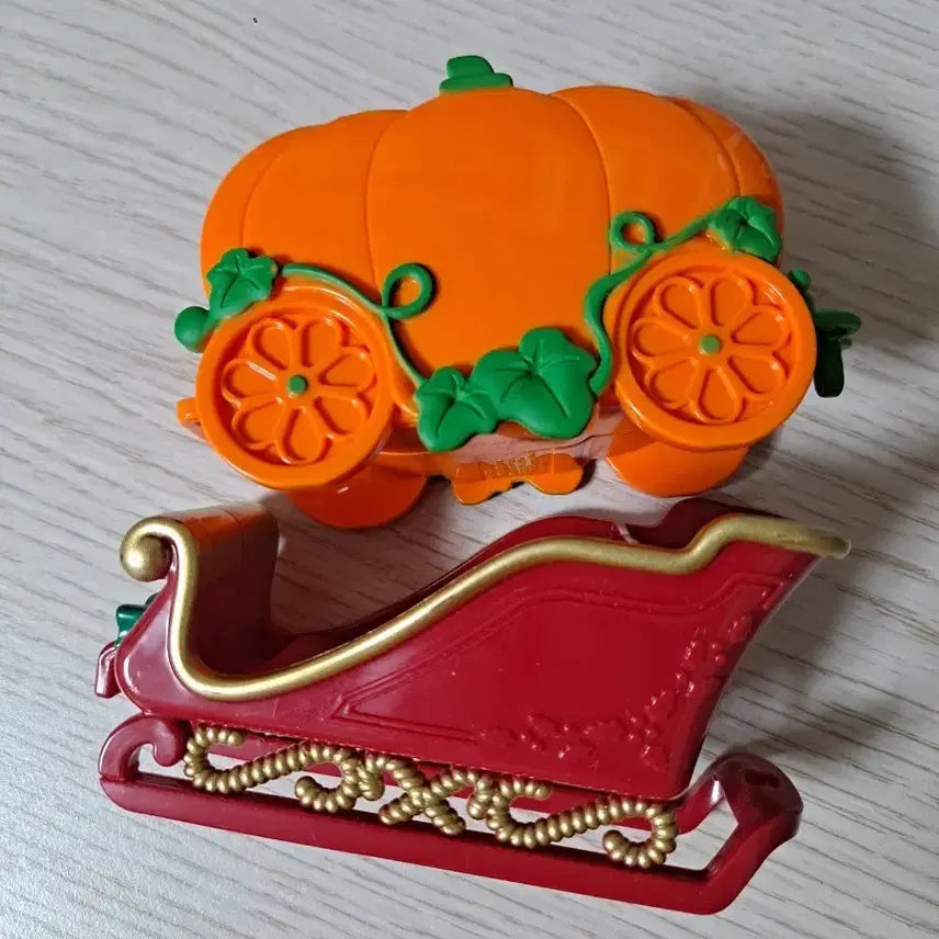 [BUNJANG] Sylvanian Families Sleigh &amp; Carriage Bundle Set / 실바니안 썰매&amp;마차 일괄