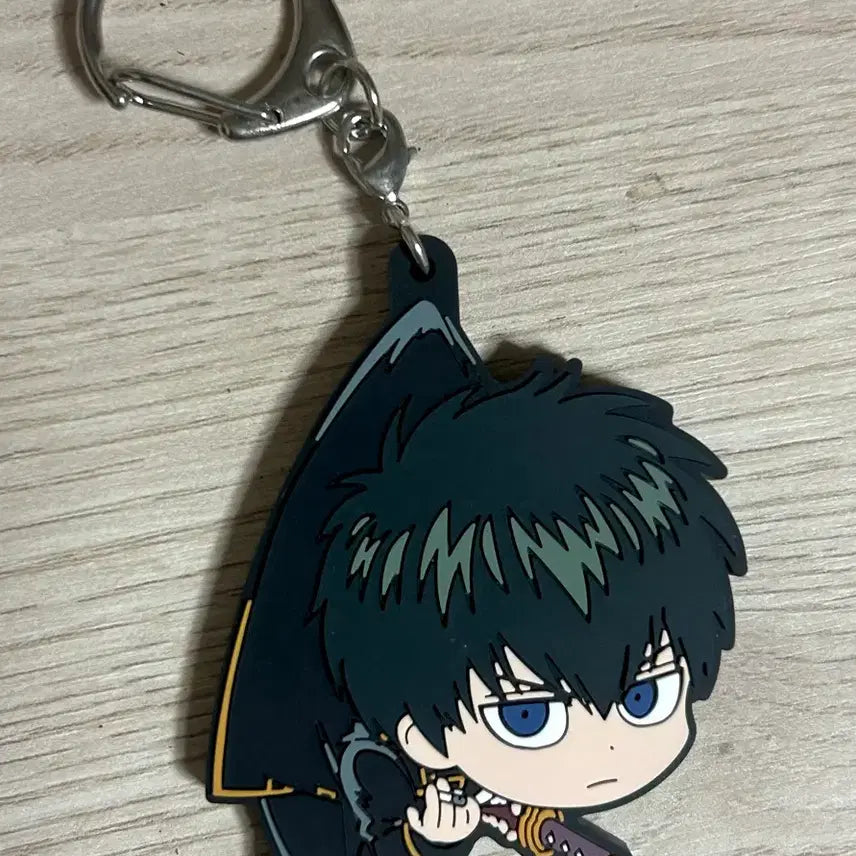 [BUNJANG] Gintama Gintoki Hijikata JF2025 Tsumamare Rubber Strap Keychain Holder Bundle Set / 일괄)은혼 긴토키 히지카타 JF2025 츠마마레 러버 스트랩 키링 키홀더