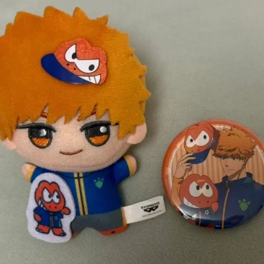 [BUNJANG] Blue Lock Kunigami Rensuke Sanrio Collaboration Plush / 블루록 쿠니가미 렌스케 산리오 콜라보 누이 치비누이 치비구루미