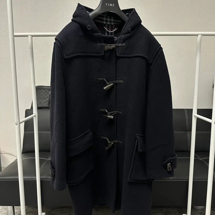 [BUNJANG] Burberry Navy Duffle Coat Size 105 / 사이즈 105) 버버리 네이비 더플코트
