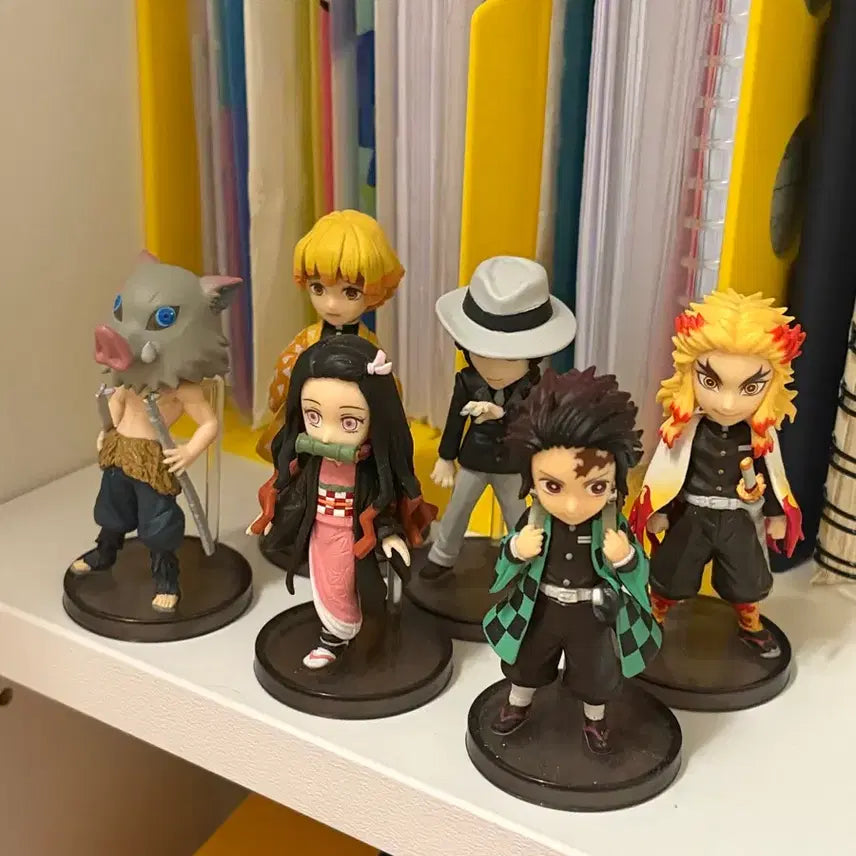 [BUNJANG] Demon Slayer Figure 7-Piece Bundle Set / 귀멸의 칼날 피규어 7종 일괄