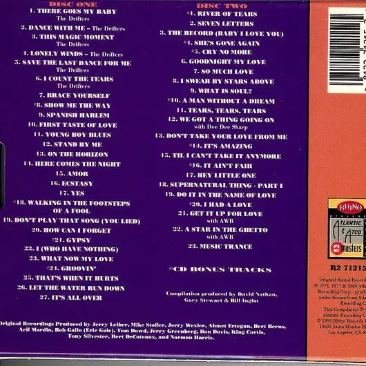 [BUNJANG] Ben E. King Anthology (2CD) / Ben E King - Anthology (2CD)