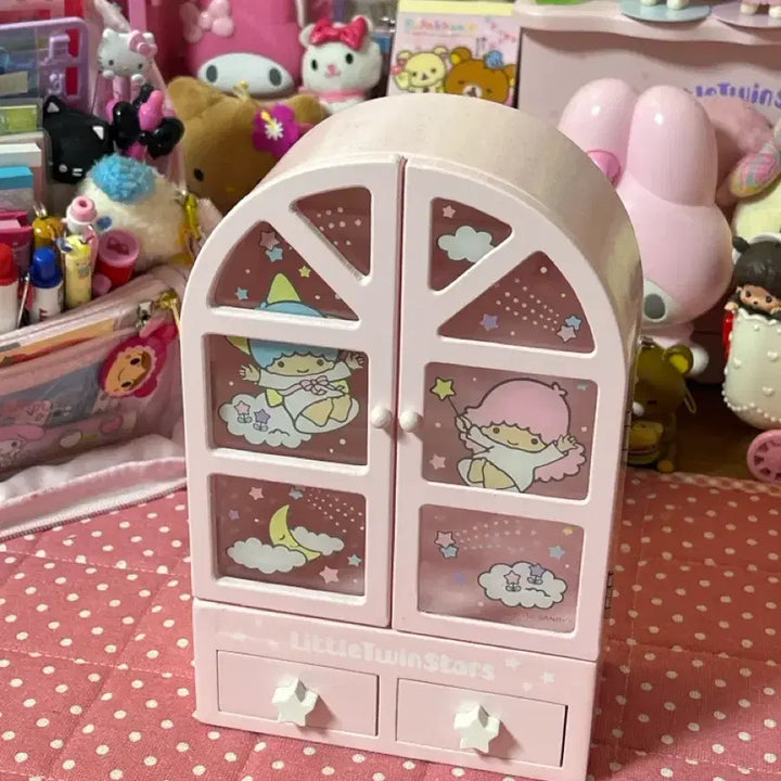 [BUNJANG] Kiki &amp; Lala Closet Storage Box Little Twin Stars / 고전 키키라라 옷장 보관함 리틀트윈스타