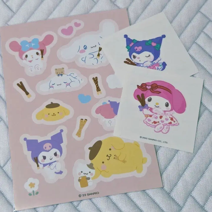 [BUNJANG] Sanrio Pepero Day Limited Edition Stickers / 산리오 빠빼로데이 한정 스티커