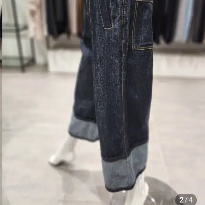 [BUNJANG] DEMOO Wide Denim Pants / 데무  365000원 와이드데님팬츠 23년