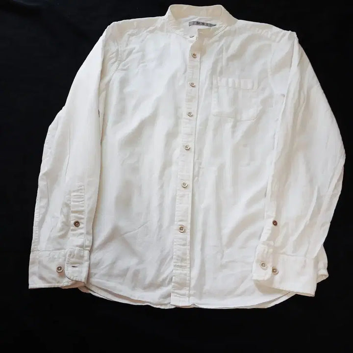 [BUNJANG] Series High Neck Solid Shirt / 예쁜 시리즈(series;) 하이넥 솔리드 셔츠