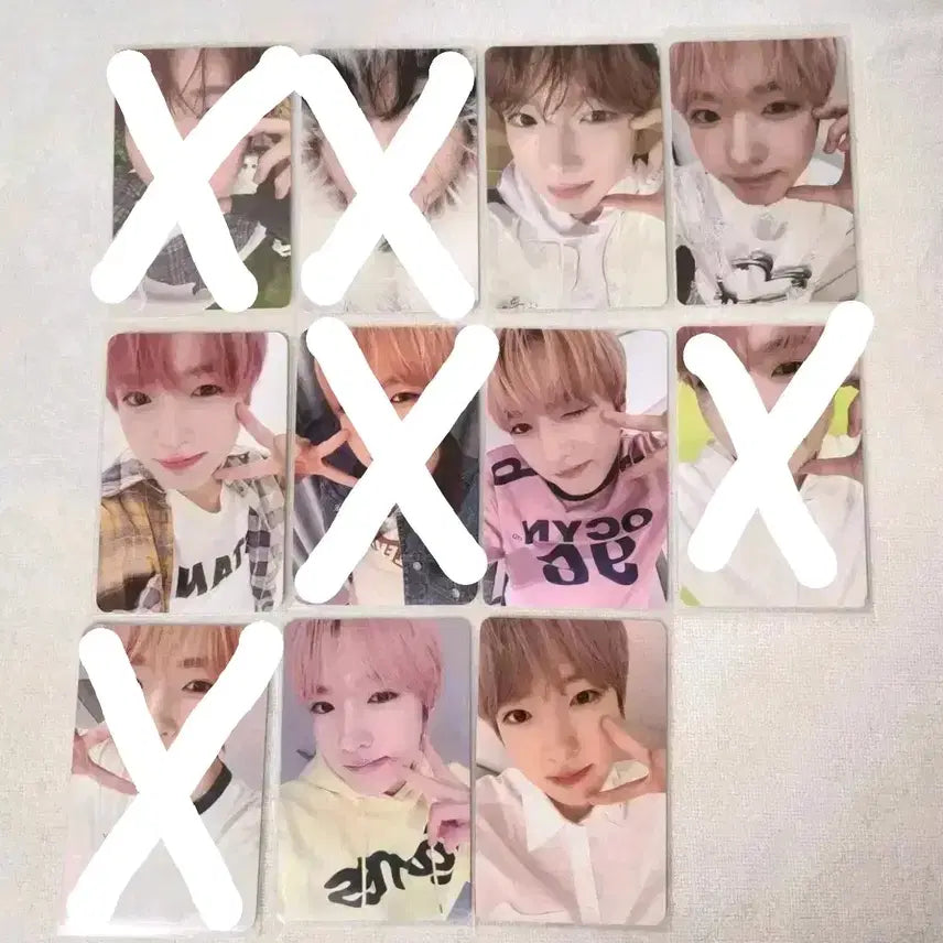 [BUNJANG] NCT WISH Sakurya Color Miracle Bundle Set Photocard / nctwish 엔시티위시 컬러 미라클 미공포 사쿠야 일괄 포토카드 처분