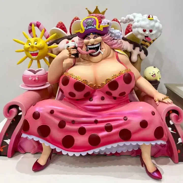 [BUNJANG] Brainhole Charlotte Linlin Big Mom Seated Statue One Piece Resin Figure / BRAINHOLE 샬롯 링링 빅맘 좌상 원피스 레진피규어 브레인홀 pop