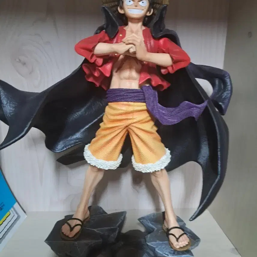 [BUNJANG] OPCrew x CousinBrother Monkey D. Luffy POPMAX Limited Edition Resin Figure / 개봉 원피스 (OPCrew) 루피 POPMAX 레진 피규어 팝니다