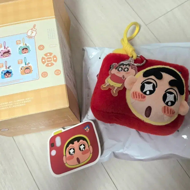[BUNJANG] Crayon Shin-chan Mini Camera Bag Pouch / 짱구 파우치 카메라 미니백