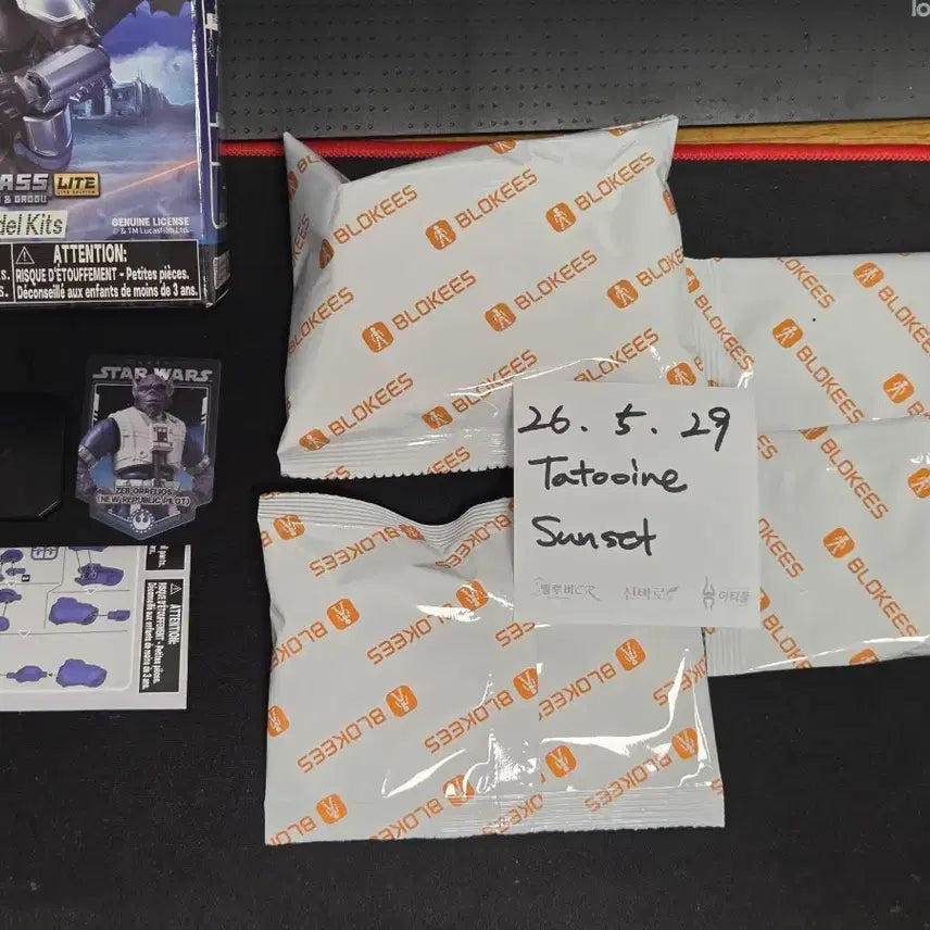 [BUNJANG] Blocki Zebedee Aurelius Sealed Star Wars Champion Class Light Model Kit / 블로키 젭 오렐리우스 미개봉