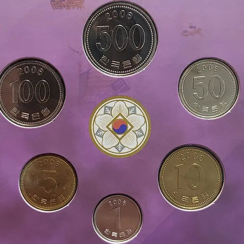 [BUNJANG] 2006 Korean Coin Set Bank of Korea / 2006 한국의 주화 세트 한국은행