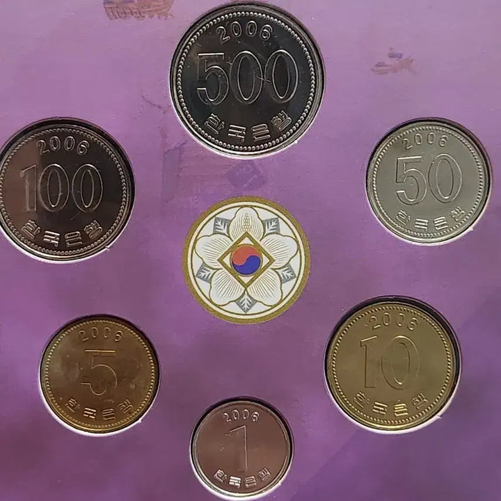 [BUNJANG] 2006 Korean Coin Set Bank of Korea / 2006 한국의 주화 세트 한국은행