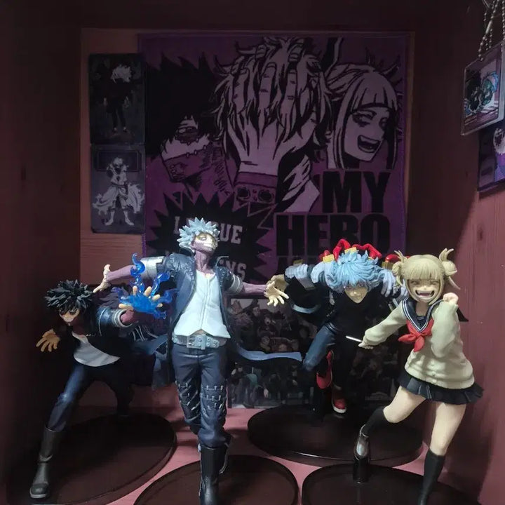 [BUNJANG] My Hero Academia Figure 4-Type Bundle Set / 일괄 ) 나의히어로아카데미아 히로아카 피규어 4종 세트