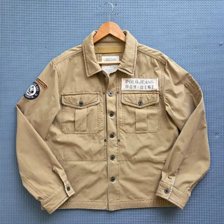 [SOLD OUT] 폴로 랄프로렌 립스탑 밀리터리 트러커 자켓