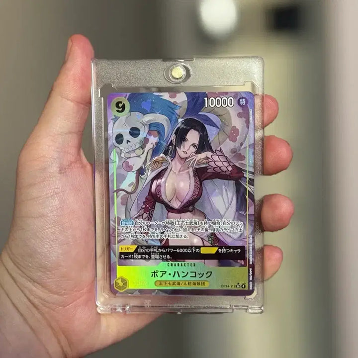 [BUNJANG] One Piece Hancock Parallel SR Super Rare OP-14 Japanese Edition Card / 원피스 핸콕 페러렐 sr 슈퍼레어 op-14 판매합니다 일어판 일본판