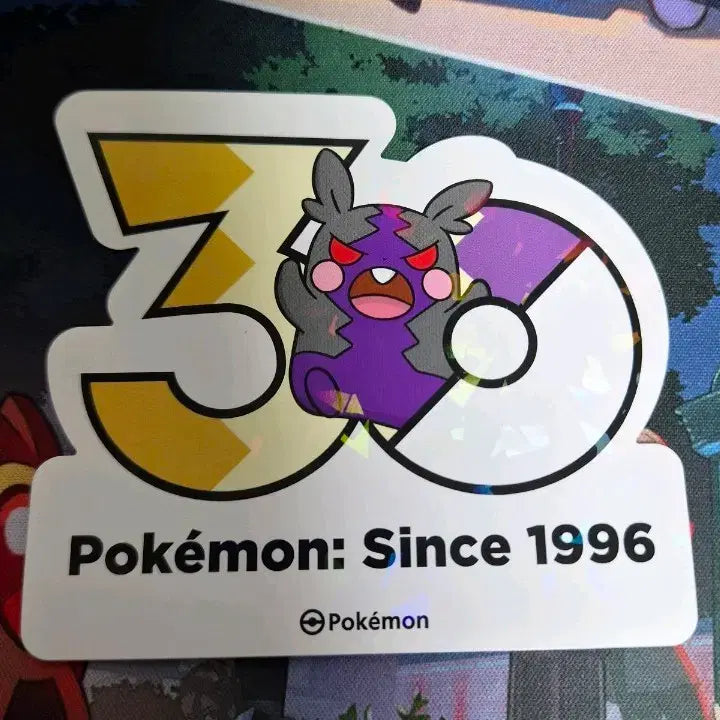 [BUNJANG] Pokemon 30th Anniversary Sticker Morpeko / 포켓몬 30주년 스티커 배고픈 모르페코 판매합니다.