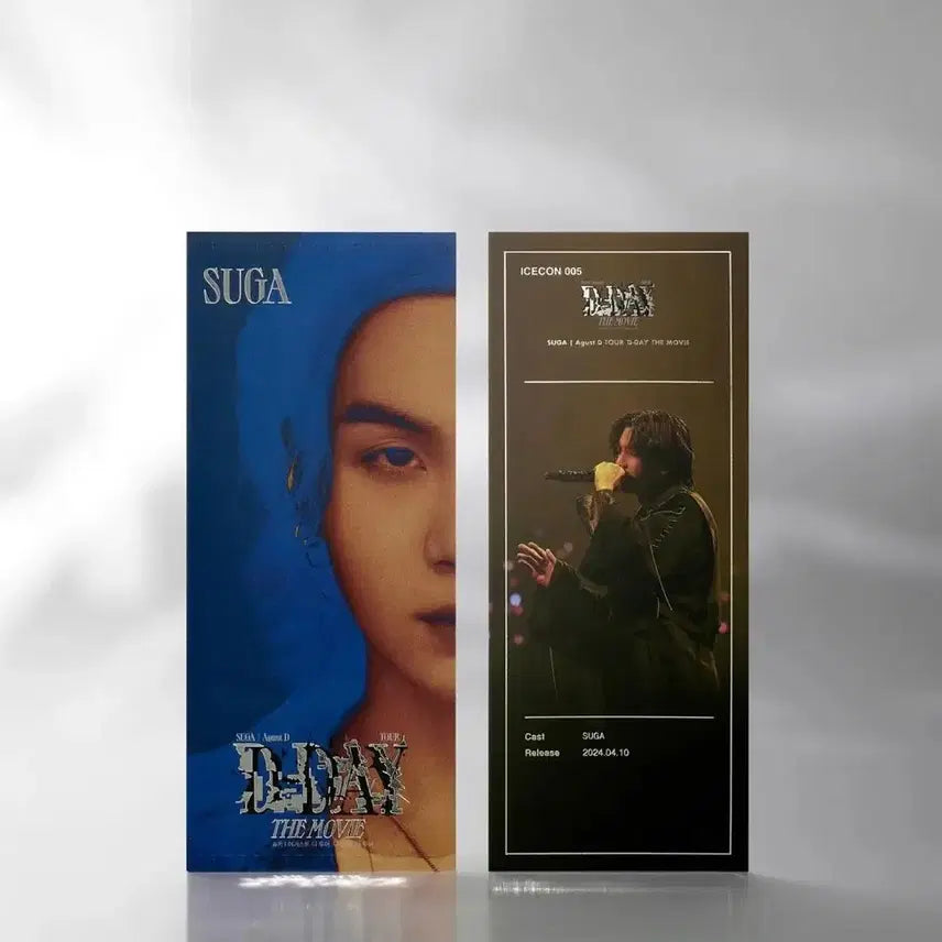 [BUNJANG] Agust D Tour D-DAY The Movie Poster / [영화 굿즈] 슈가 어거스트디 투어 디데이 더무비 TTT
