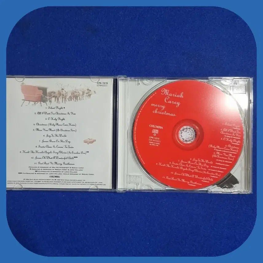 [BUNJANG] Mariah Carey Merry Christmas CD (Unused) / 머라이어 캐리 Merry Christmas CD 미사용