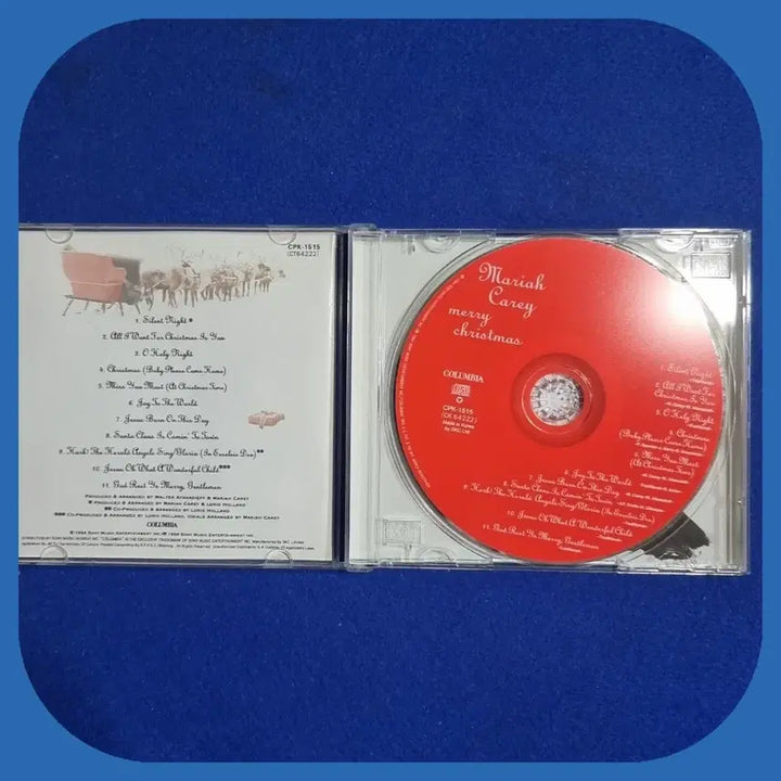 [BUNJANG] Mariah Carey Merry Christmas CD (Unused) / 머라이어 캐리 Merry Christmas CD 미사용